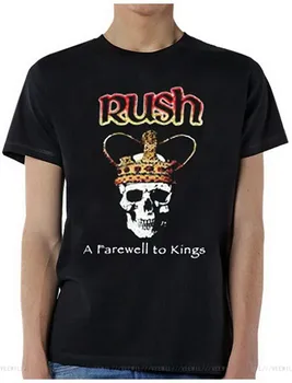 Rush Meeste A Farewell To Kings T-Särk Meestele, Naistele, Must (Keskmine) TEE Särk Hiljemalt Uus Stiil