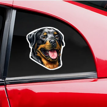 S40285# Erinevad Suurused PVC Decal Rottweiler Auto Kleebis Veekindel kohta Kaitseraua Tagumise Akna Sülearvuti Külmik, Wc