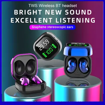 S6 Pluss TWS Kõrvaklapid Bluetooth 5.1 Traadita Kõrvaklapid koos Mic-Kella & Power Digitaalne Dispaly Sport Earbuds Muusika Earbuds 81689