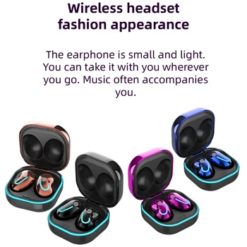 S6SE TWS Traadita Bluetooth-Peakomplekti 5.0 sport veekindel Earbuds touch stereo Müra vähendamise kõrvaklapid Jaoks Xiaomi Huawei ja Iphone