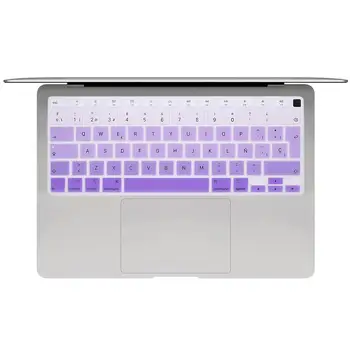 SDYIGOE hispaania Sülearvuti värvi silikoonist Klaviatuuri Kate Macbook Air13 A2179 kaitsekile klaviatuuri Puhul Apple Air13 2020 2821