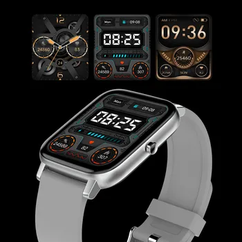 SENBONO H80 Smartwatch Mehed 1.69 tolline Fitness Tracker Sport Käevõru Veekindel Südame Hindaja Kell IOS Android Smart Vaadata