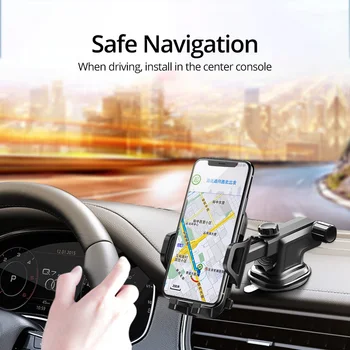 SEYNLI Jobu Auto Telefoni Omanik Mobiiltelefoni Omanik Seista Auto Nr Magnet GPS Mount Toetust iPhone 12 11 Pro Xiaomi Huawei