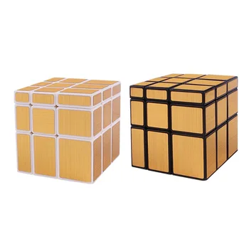 SHENGSHOU 3x3x3 Puzzle Magic Cube Cubo 3x3 Sile Peegel Cube Magico Cube 5.7 cm Twisty Puzzle Cube Collection Mänguasjad Lapsele Täiskasvanud
