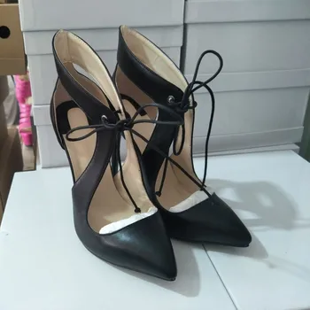 SHOFOO kingad,Ilus mood naiste kingad, pidulik kingad, umbes 11 cm kõrge kontsaga kingad, pikad varba pumbad. SUURUS: 34-45