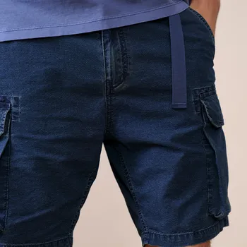 SIMWOOD 2021 Suvel Uued Denim lühikesed Püksid Mehed Lasti Tactical Püksid Hip-Hop Streetwear Mõõdus Püksid Pluss Suurus Brändi Riided