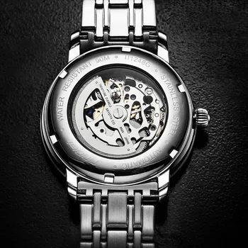 SINOBI Õõnes Automaatne Vaata Mees Mehaanilised kellad Jaapani Miyota Liikumine Meeste Käekellad Luksus Käekellad 19