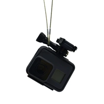 SIV Ohutuse Rihm Roostevabast Terasest Tether kaelapaela kinnitamine Ranne Käsi 30cm Jaoks GoPro Kaamera, Uus