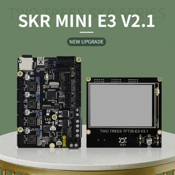 SKR MINI E3 V2.1+TFT35 V3.1 32 Bit Control Board 3D Printeri Osad Creality Ender 3 Pro Upgrade CR10 Komplektid