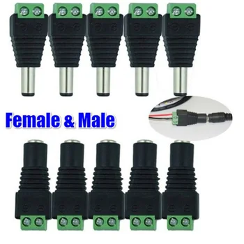 SM terminal adapter 5.5*2.1 mm roheline mees/naine jootmise tasuta 12V toiteplokk 9204