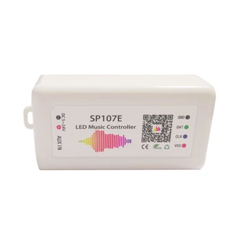 SP107E Bluetooth Muusika LED Kontroller täielik värvi RGB SPI Kontrolli telefoni APP 2811 2812 1903 LED Valgus Lindi DC5V-24V 137227