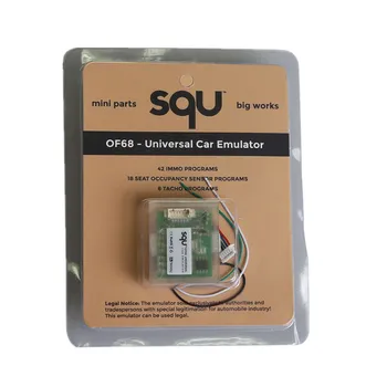 SQU OF68 Universaalne Auto Emulaator SQU OF68 Auto Emulaator Signaali Nulli Immo Programmid olemas ESL Diagnostika Istme Hõivatuse Andur Tööriist