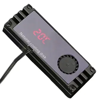 SSD jahutusventilaator näidik M. 2 SSD Heatsink Jahedam Turbo Jahutus Ventilaatori jaoks 2280 22110 NVMe M2 Solid State Drive 2728