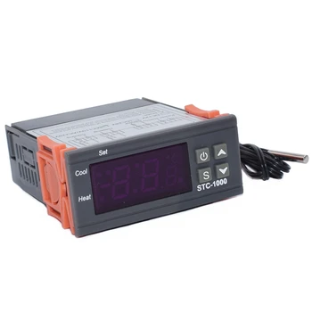 STC-1000 LCD Digitaalne Termostaat Temperatuuri Kontroller Inkubaator Kahe Relee Väljund Thermoregulator Kütteseade Ja Jahedam 161915