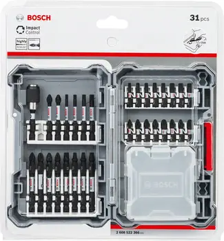 Saksa Bosch Professionaalne Mõju Kontroll Kruvikeeraja Bit Set, 31 tk Originaal
