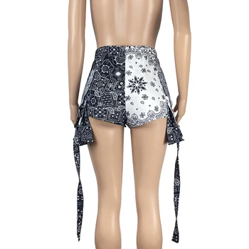 Sall Seksikas Suvel lühikesed Püksid Mood Taskud Naiste Clubwear Lühikesed Püksid Elastne Wasit Mini lühikesed Püksid Streetwear 2021 Riided