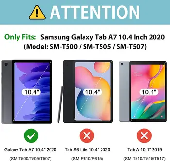 Samsung Galaxy Tab A7 2020 10.4 tolline Seista Kaane Reguleeritav Mitmekordse Vaatamise Tableti puhul Tab A7 10.4