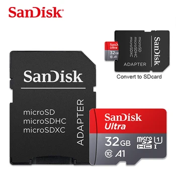 SanDisk Micro SD Card Class10 TF Card 16GB 32GB 64GB Originaal 128GB 256GB Max 120 mb/s mälukaart nutitelefoni ja tahvelarvuti