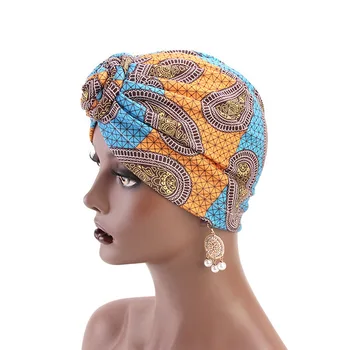 Segage Sõlm sall Lady Müts Aafrika Mood Müts Headwraps Hijabs Riigi Contton Moslemi Naiste Turban Peapael Viimane-Ameerika 186109
