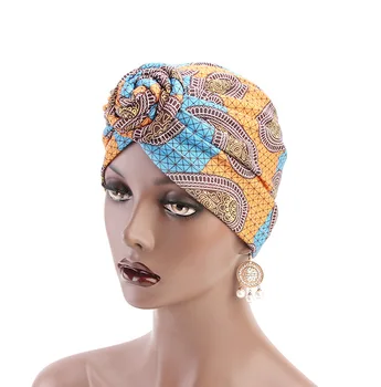 Segage Sõlm sall Lady Müts Aafrika Mood Müts Headwraps Hijabs Riigi Contton Moslemi Naiste Turban Peapael Viimane-Ameerika