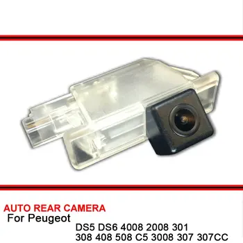 Sest Peugeot 4008 2008 DS5 DS6 301 308 408 508 C5 3008 307 307CC Öise Nägemise Auto Reverse Backup tahavaate Kaamera HD SONY CCD