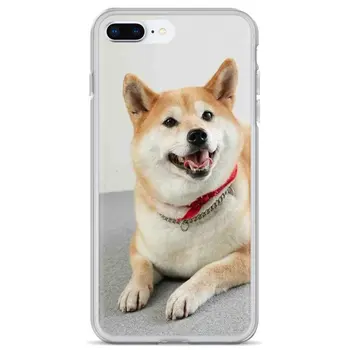Shiba inu koera Osta Silikooni Telefon Case For iPhone 11 Pro 4 4S, 5 5S SE 5C 6 6S 7 8 X 10 XR, XS Pluss Max iPod Touch