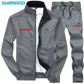 Shimano 2021 Uus Fliis Kalapüügi Ülikond Meeste Sügis-Talve Riided, Kahe-osaline Komplekt, Väljas DAIWA Plus Velvet Paks Mantel Spordirõivad