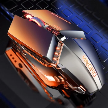 Shinsklly 2021 Gaming Mouse Vaikne USB Juhtmega Hiirt, LED Taustavalgustusega 3200DPI Optiline Ergonoomiline Hiir Gamer Arvuti Hiirte PC Sülearvuti