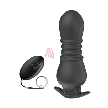 Silikoon Anal Plug Vibraator Mees Eesnäärme Massager Butt Plug Sugu Mänguasjad Meeste Gay Dildo Anus Dilataatorid G Spot Prostata Stimulaator