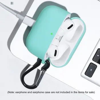 Silikoon Puhul Apple Airpods Pro 3 Juhul Traadita Bluetooth-ühilduva Kate Peakomplekt Tarvikud Õhu Juhul Kaunad