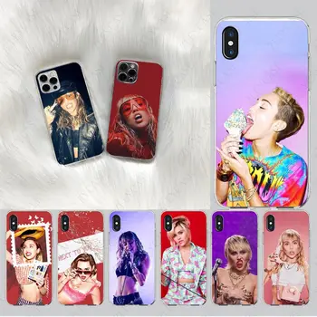 Silikoon kuum Miley Cyrus telefoni kate iPhone 12 6S 6plus 7plus 8Plus X-XR 5S 11pro 12pro max 12mini juhul coque