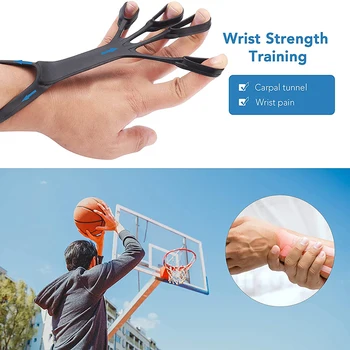 Silikoonist Käepide Seadme Sõrme Kasutada Kanderaam Artriit Käe Grip Treener Tugevdada Rehabilitatsiooni Koolitus Valu Leevendamiseks