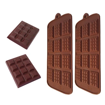 Silikoonist Mini Šokolaadi Silikoon Riba Hallituse Jää Plaadi Kook Dekoreerimiseks Küpsetamine Kook Jelly Candy Vahend DIY Hallitusseened Köök Tarvikud