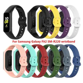 Silikoonist Rihm Samsung Galaxy Fit 2 SM-R220 Käepaela Asendamine Käevõru Käepaela Asendamine Smartwatch Tarvikud