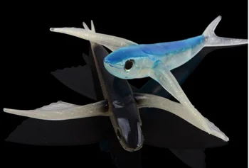 Simulatsioon 21m/18cm Suur Tiib Kalad Lendavad Kalad, Lõuna-Õli Kalapüügi Maakasutusõiguse Pehme Sööt Tuuni Maantee All Sööt Õhusõiduki Kalad Vale Sööt