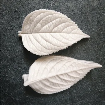 Simulatsioon Hydrangea Lehtede Mold Silikoon Fondant Kook Dekoreerimiseks Vahendid Küpsetamine Šokolaadi Hallitus 3D Sugarcraft Vaik Savi Omatehtud 99458