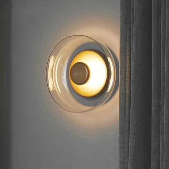 Skandinaavia Stiilis Disain Led Seina Lamp Peegel Kohaldatakse Elutuba Tarvikud Öö Magamistuba Home Decor Indoor Lighting Fixtures