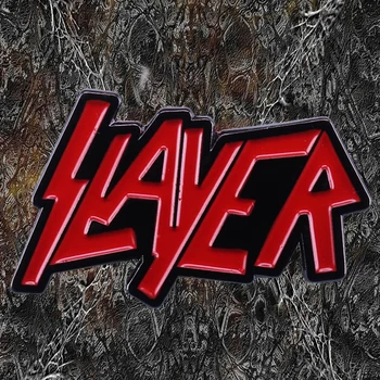 Slayer Emailiga Pin-Thrash Metal Bänd Badge)