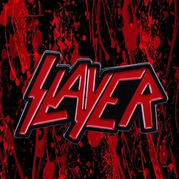 Slayer Emailiga Pin-Thrash Metal Bänd Badge)