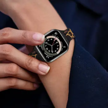 Slim Scrunchie Rihm Apple watch band 40mm 44mm 38mm 42mm Reguleeritavad Elastsed Nailonist soolo Aasa käevõru iWatch 3 4 5 6 se bänd