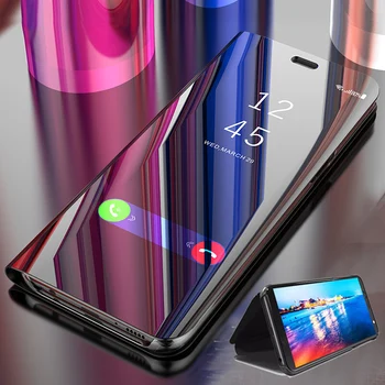 Smart Mirror Flip Case For Xiaomi Mi 9 SE 9T Mi 8 Lite Lisa 10 Pro Kate Xiomi Mi A1 A2 A3 Lahja Segu 2 3 Poco X2 F2 X3 NFC 10938
