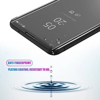 Smart Mirror Klapp Juhtumi Puhul Xiaomi Redmi Lisa 10 Anti-Coque Katab Kest redmi remi lisa 10 pro 10pro seista telefoni puhul