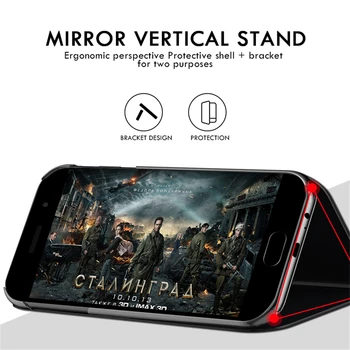 Smart View Mirror Flip Phone Case For iphone 5 5S SE 6 6S 7 8 Plus X XS 11 Pro MAX XR Põrutuskindel Kaitsev tagumine Kate Juhul