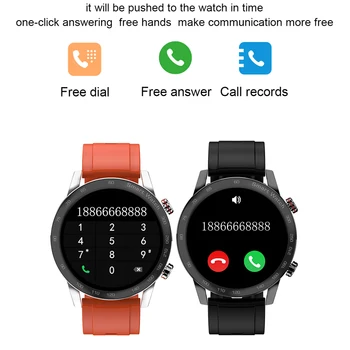 Smart Watch Naiste Mees Smartwatch Kell Bluetooth Kõne MP3-Mängija 1.28 Tolline HD Full Touch IP68 Veekindel Fitness Tracker Kell 130299
