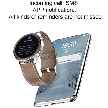 Smart Watch Naiste Mees Smartwatch Kell Bluetooth Kõne MP3-Mängija 1.28 Tolline HD Full Touch IP68 Veekindel Fitness Tracker Kell