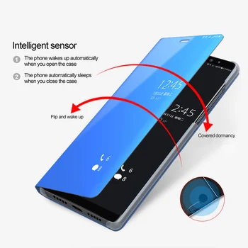Smart magada peegel klapp telefoni kaane puhul xiaomi xiomi xiami mi10t mi 10t t10 10 t pro lite light 6.67