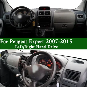 Sobib Peugeot Expert Furgon Tepee Sport Edition 3M 3D Box VF3A VF3U VF3X 2007-Dashmat Armatuurlaua Kate Padi Dash Mat Vaip