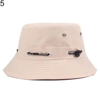 Solid Color Kopp Müts Unisex Väljas Reisi Kalapüügi Meeste Ja Naiste Vabaaja Päike Kork