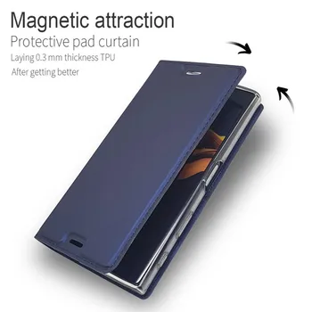 Sony Xperia 1 II Puhul XQ-AT51 XQ-AT52 Funda jaoks Etui Sony Xperia 1 II Kate Capa Magnet Rahakott Stand-Kaardi Pesa Nahast Kate