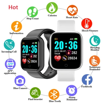 Sport Digital Watch Meeste Ja Naiste Käepaela Fitness -, vererõhu -, Südame Löögisageduse Sõnum Meeldetuletus Android Tegevuse Tracker